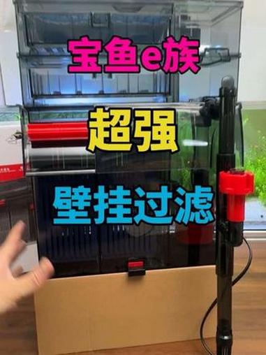 超大容量的壁挂过滤,带干湿分离,采用滴流+底滤翻水模式过滤 #壁挂过滤 #鱼缸壁挂过滤 #