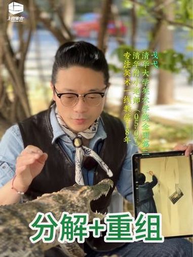 服装设计同学必看:分解重组法打造创意设计,小付同学作品展示,鳄鱼元素巧变时尚包包!——「高
