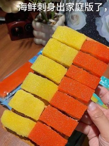 不用去日料店也能实现希鲮鱼籽自由了，鱼籽和鱼肉的结合爆汁又鲜美 #零食 #零食推荐 #解馋