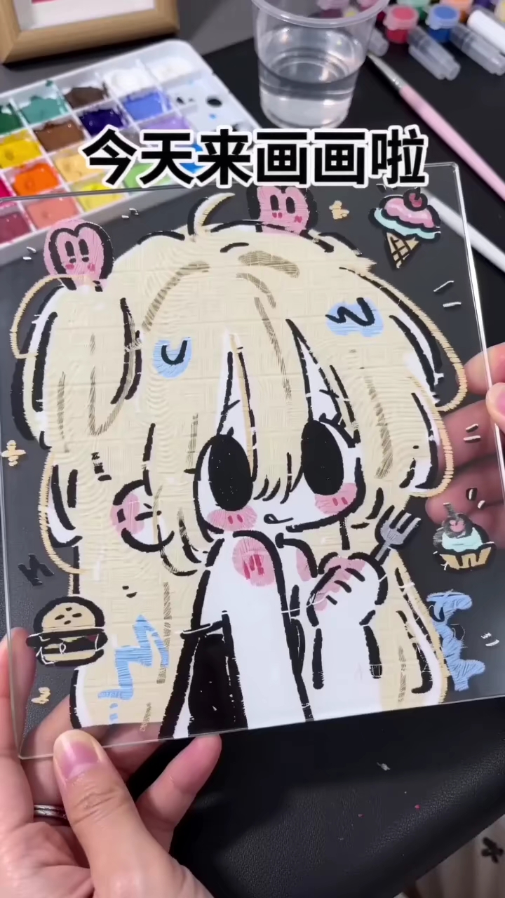#手绘日常##治愈系绘画##动漫头像#