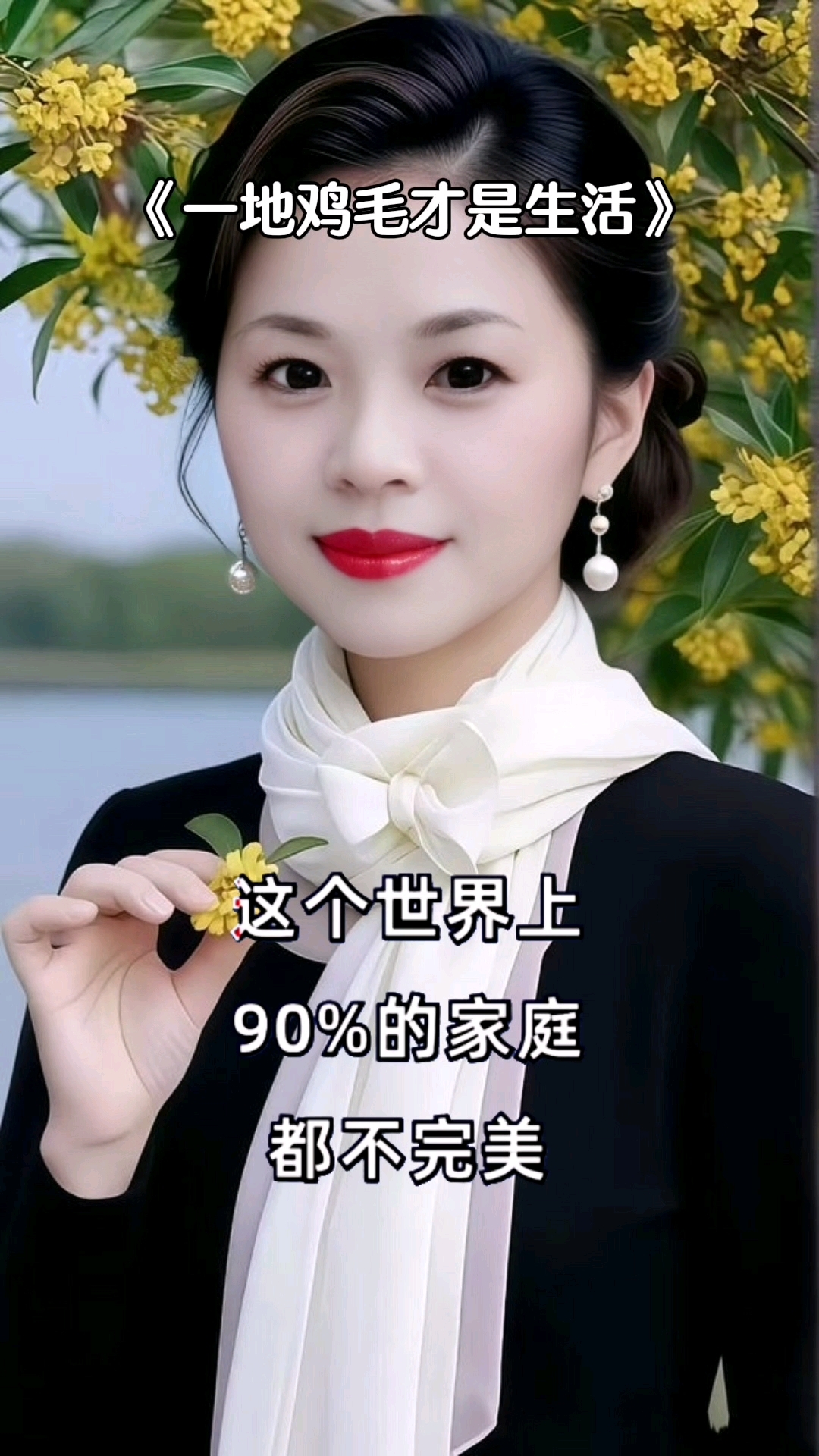 一地鸡毛才是生活。