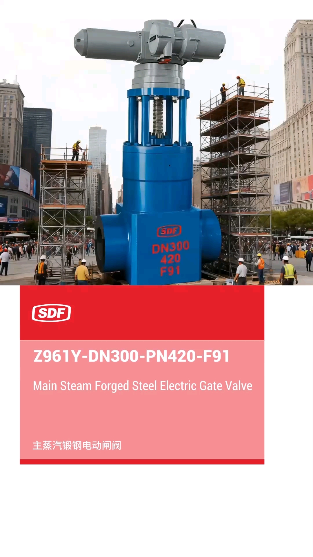 Z961Y-DN300-PN420-F91主蒸汽锻钢电动闸阀