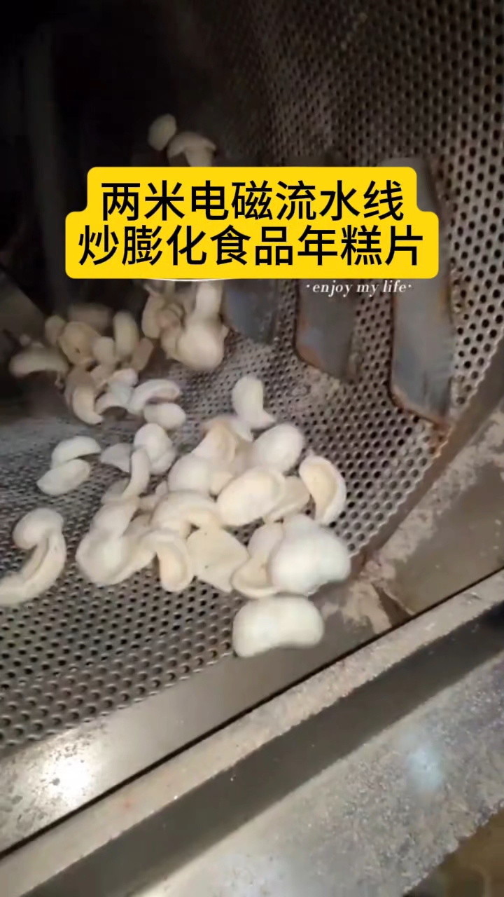 电磁炒货机炒年糕片
