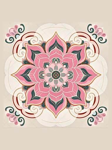 纹样之莲花纹。传统纹样 莲花纹 纹样 中国纹样