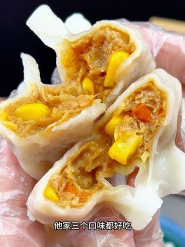 爱吃 饺子 的家人们可不能错过这个三全饺子王,一个顶仨,皮薄馅大,鲜嫩爽口,成功解决 早餐