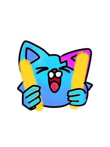 我有“打call”，你们有吗？画画 简笔画 打call 表情包 画画使我快乐