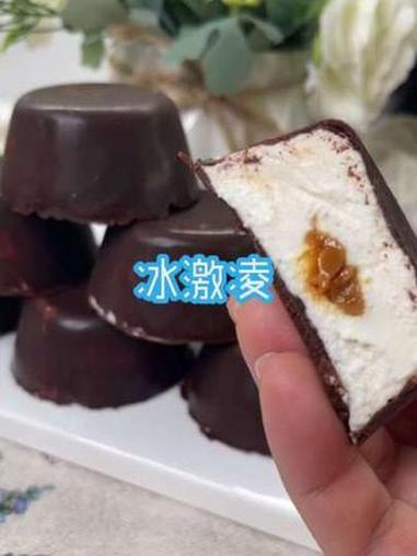 巧克力冰激凌自制 #创作者中心 #创作灵感 #冰激凌 #自创美食 #纯手工制作美食