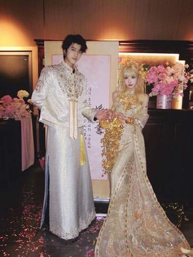 婚书瀑布～幸福从天而～#订婚宴的仪式感