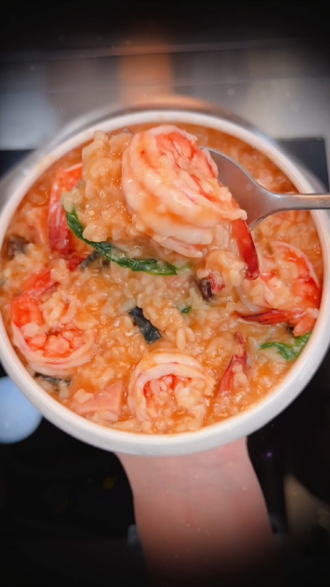 皮蛋鲜虾粥我真的拴Q了,真的超级无敌好吃,海鲜粥的做法!