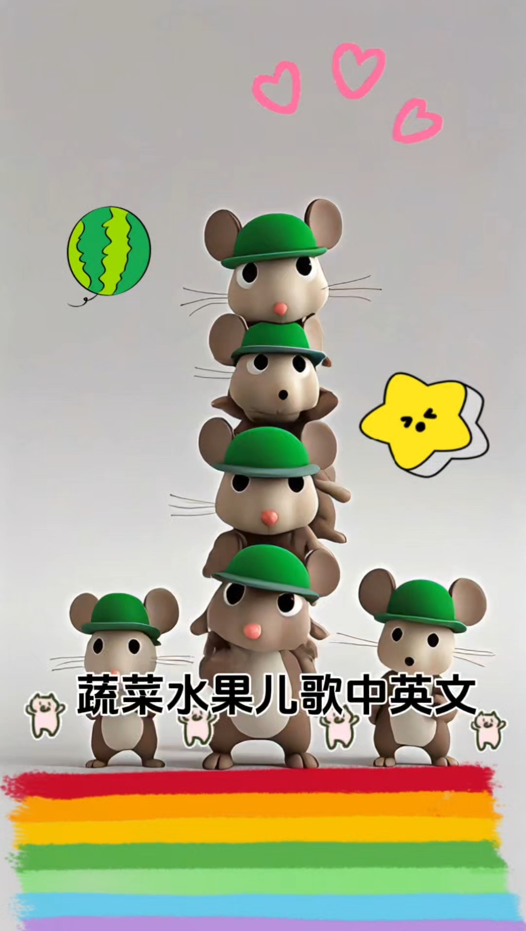 蔬菜水果儿歌中英文 给宝宝磨耳朵儿歌