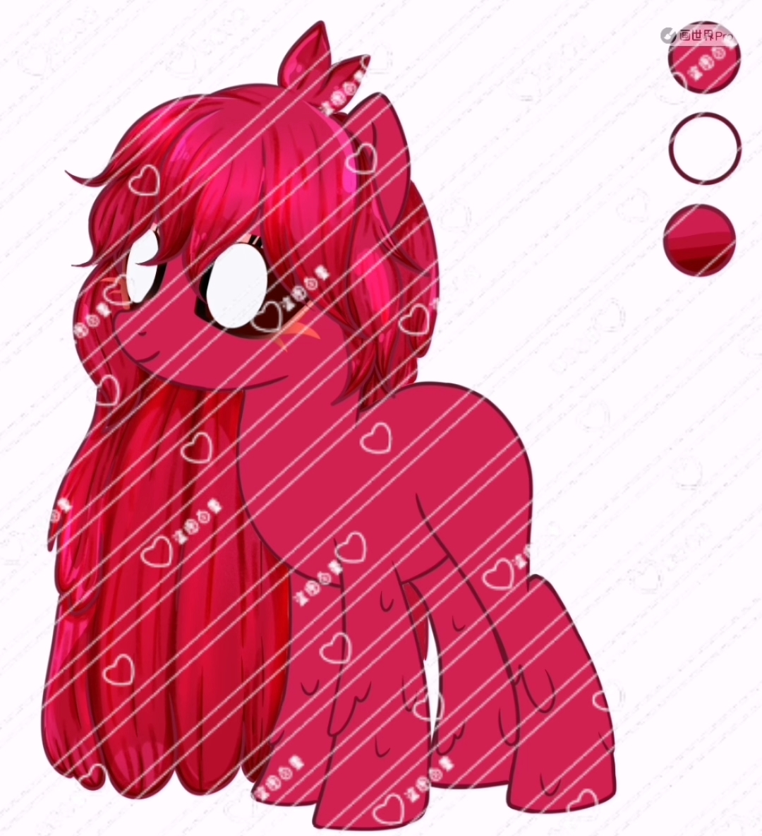 定制马设绘画接稿