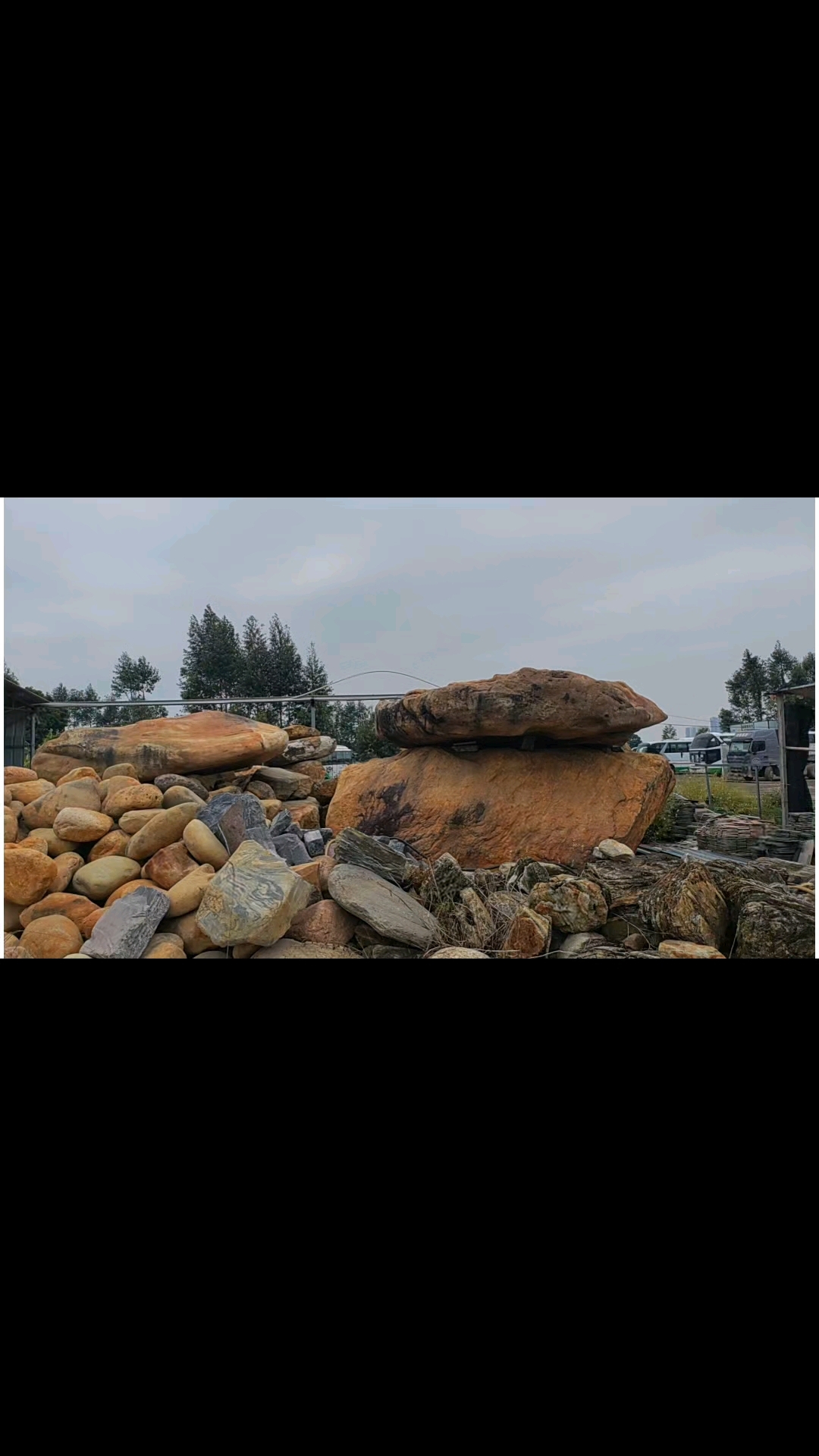 #装修避坑指南# 1.广东庭院改造、花园铺路、鱼池围边、枯山水造景专用鹅卵石，颜值高耐用不