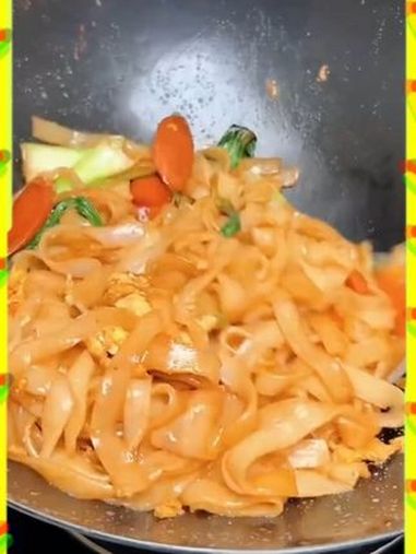 炒河粉 炒便宜超划算 早餐吃什么 f