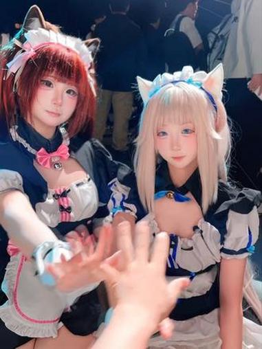 双倍快乐 #猫娘乐园 #巧克力与香子兰 #成都世界线动漫展 #世界线动漫展