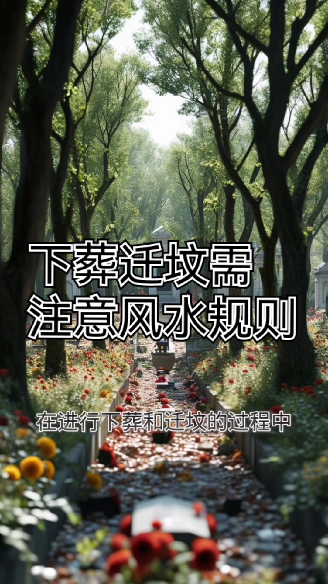 下葬迁坟需注意风水规则#黄老风水##阴阳先生黄老#