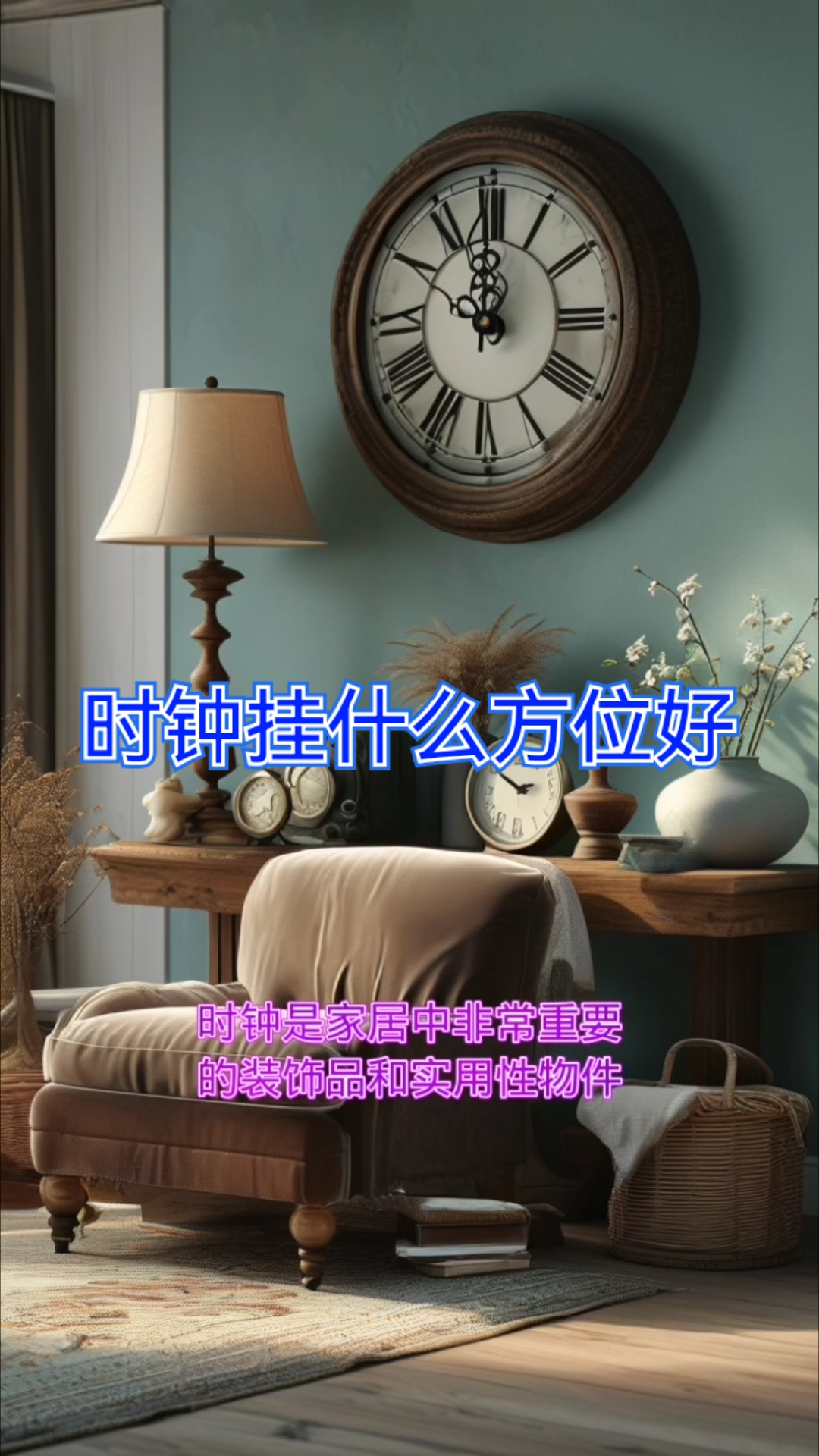 #客厅挂钟放什么位置好##秦皇岛看风水的先生##黄老风水#