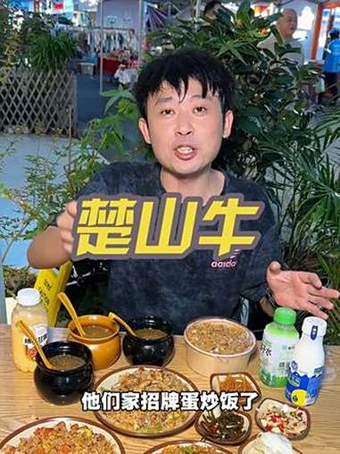 桂林找到一家好吃的蛋炒饭 就在万达金街 楚山牛 蛋炒饭的神仙做法 桂林美食推荐 米饭的神仙