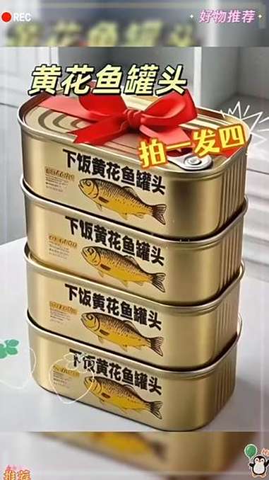 黄花鱼罐头 鱼罐头 这也太好吃了