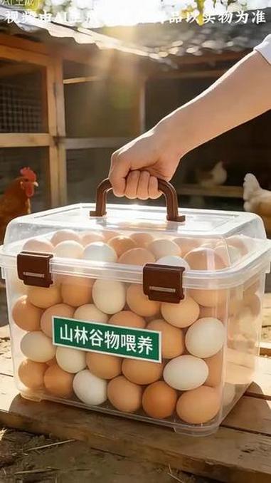 23.9到手一箱40颗山林散养土鸡蛋,味道和小时候一样好吃#鸡蛋 #土鸡蛋 #鲜鸡蛋 #鸡