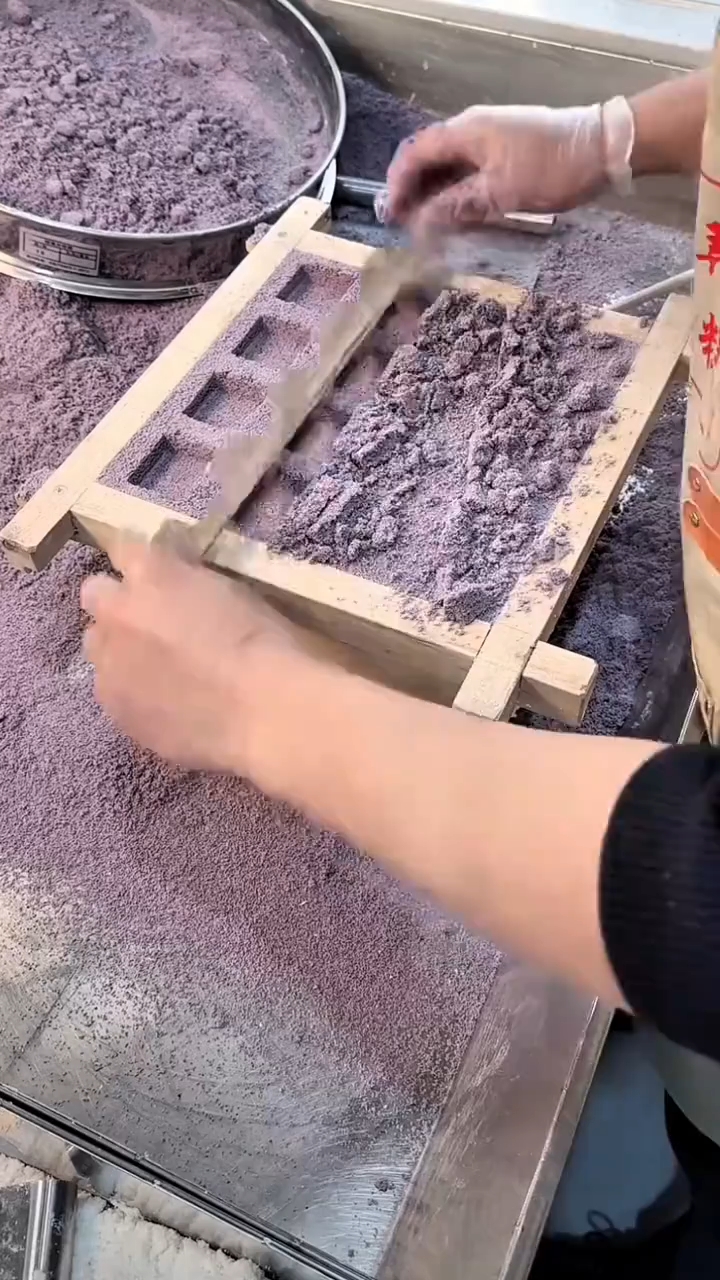 纯手工制作年糕