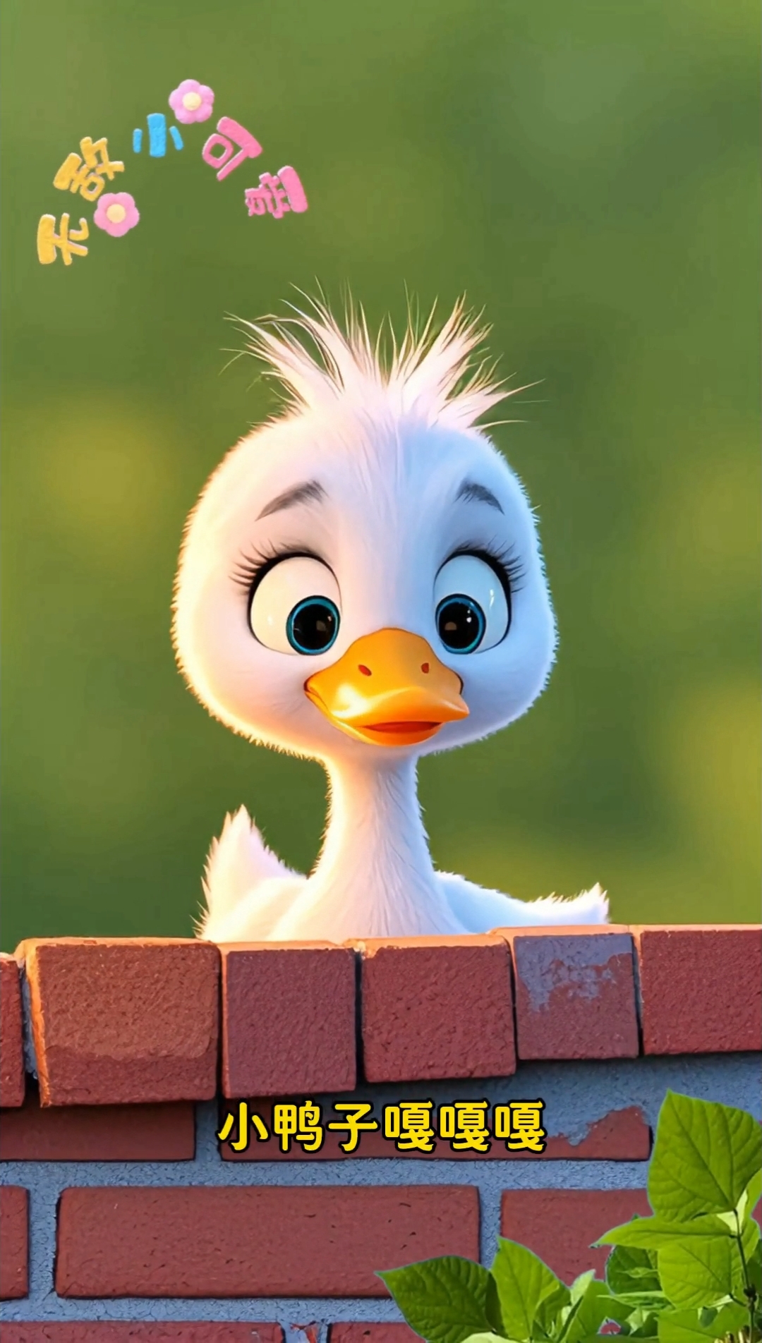 小鸭子嘎嘎嘎,爱吃那小米虾儿歌