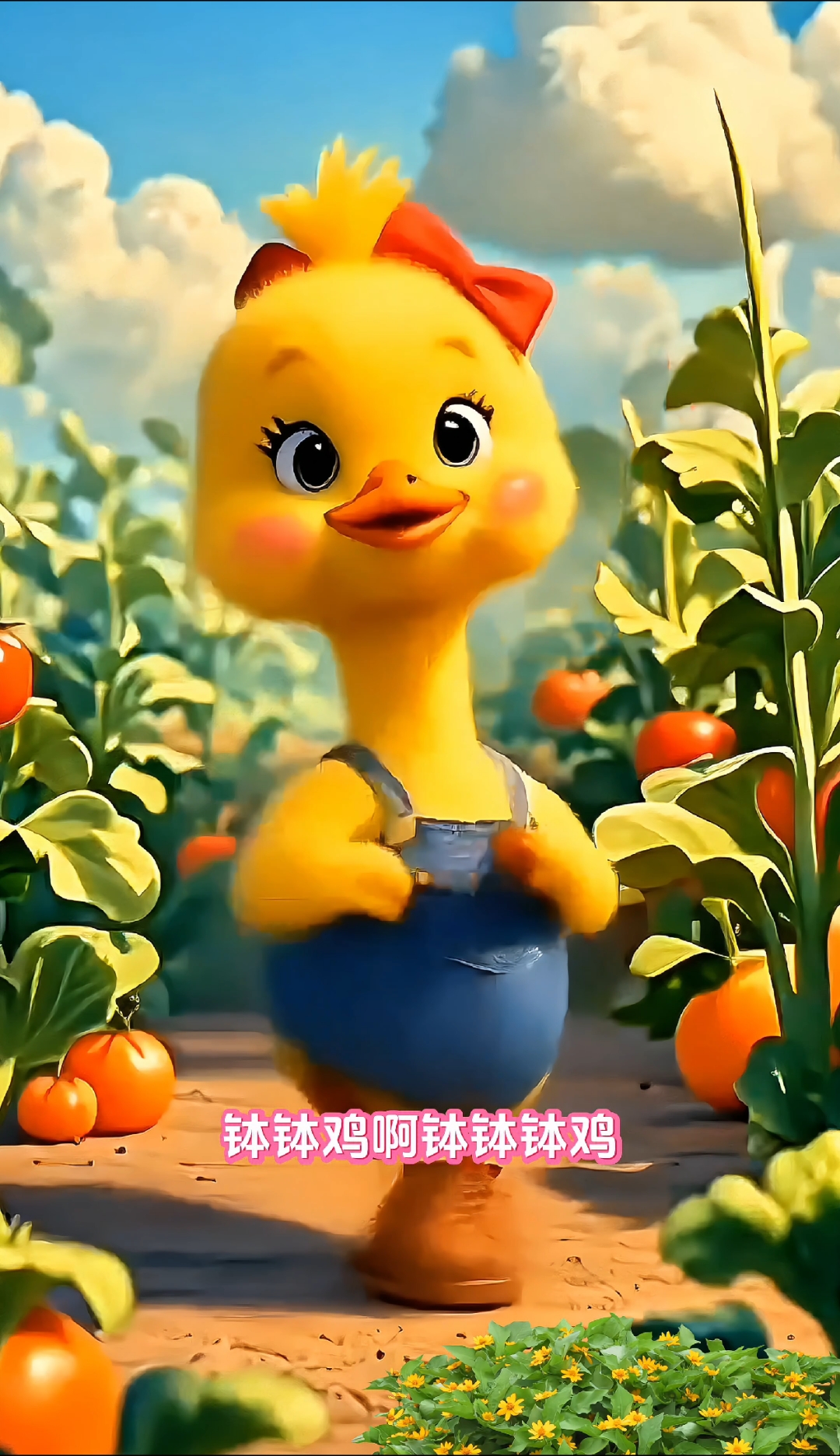 小黄鸭跳《钵钵鸡》舞蹈