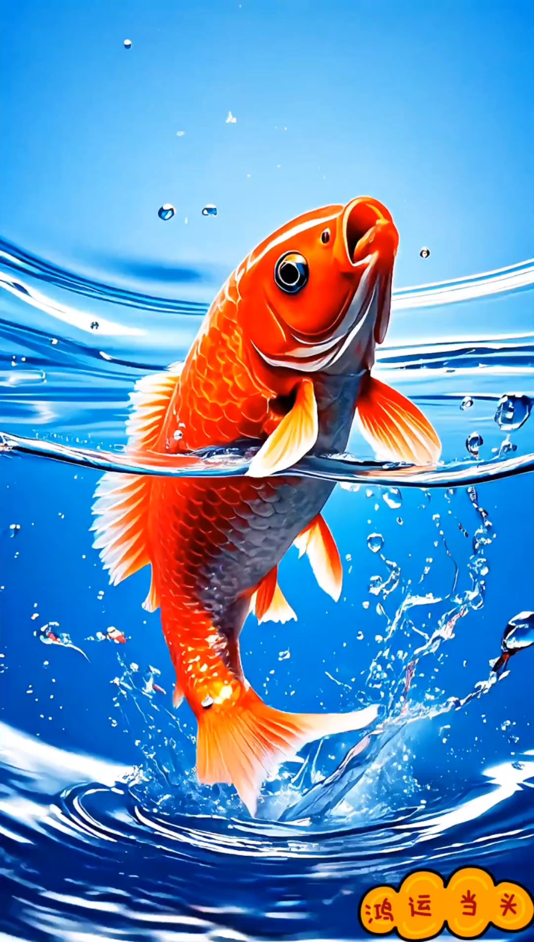 如鱼得水,鸿运当头