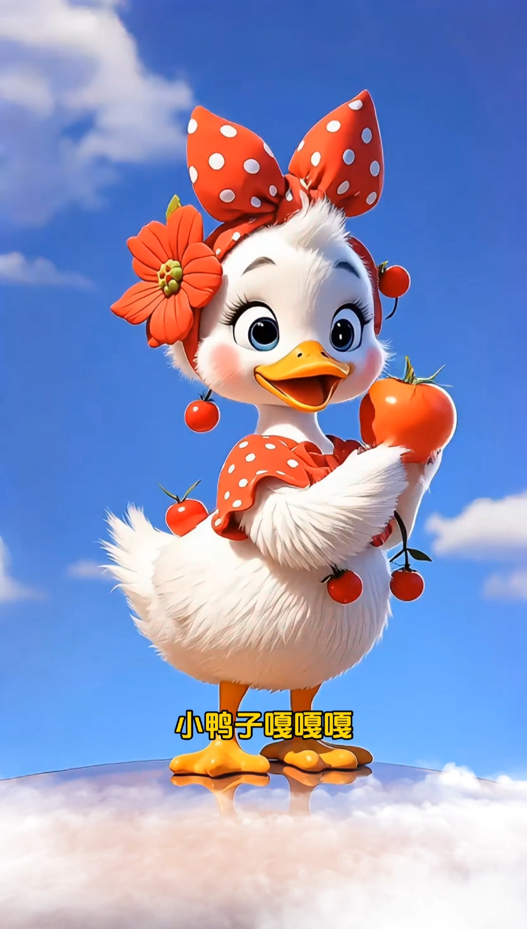 可爱漂亮的萌小鸭来了,你喜欢吗?