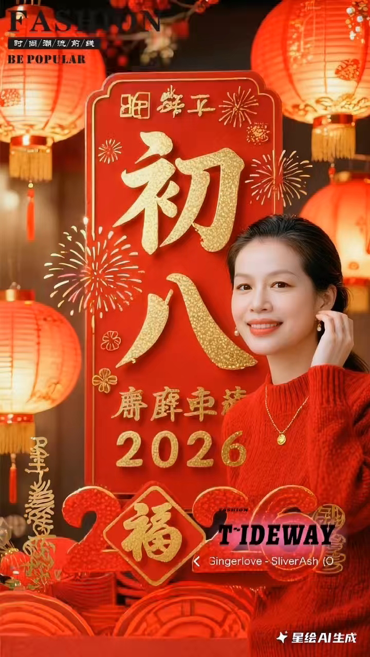 #大年初八#发,发,发#暴富暴美遇贵人#