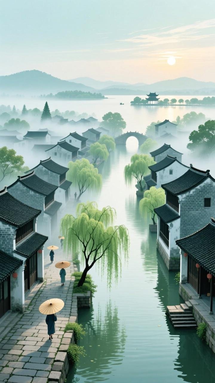 烟花三月下扬州,瘦西湖畔赏樱品早茶