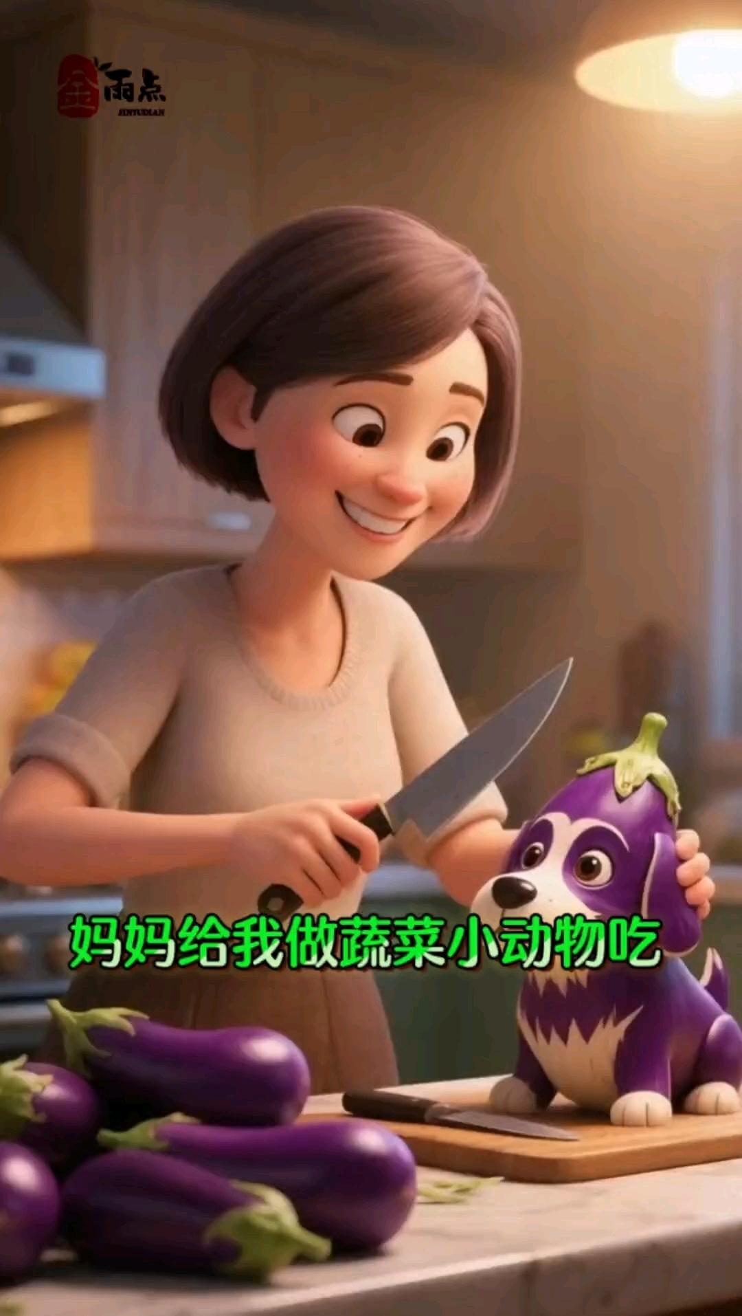 第58集丨妈妈给我做蔬菜小动物吃