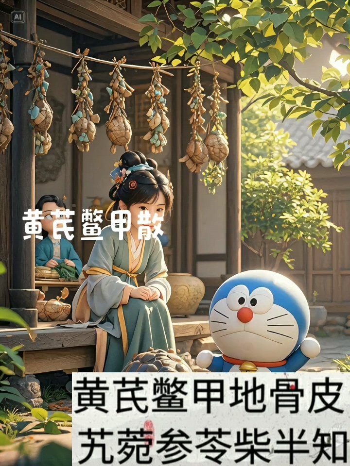 汤头歌  黄芪鳖甲散  本视频仅为文化展示。