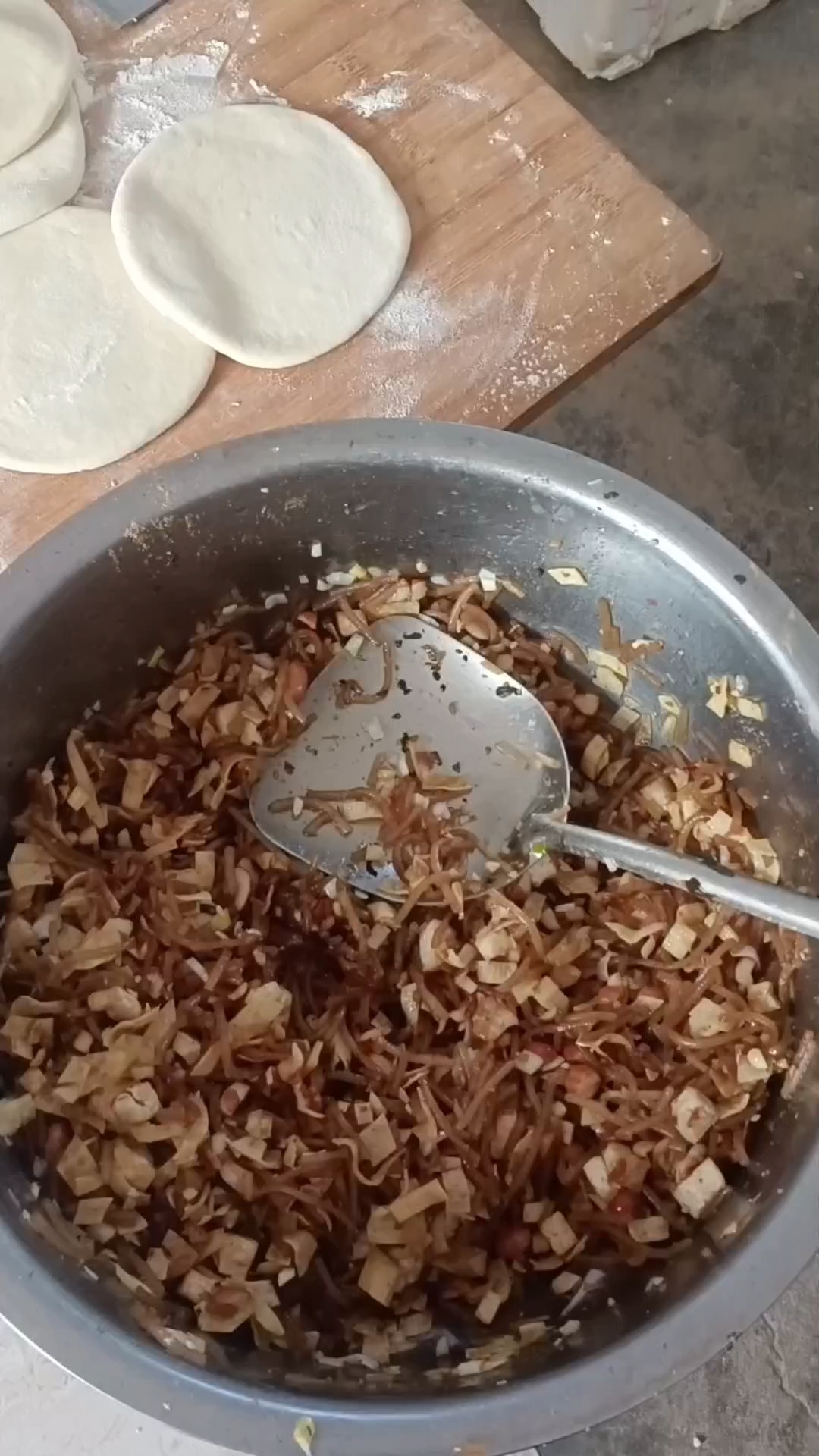 真实生活记录:今天包包子