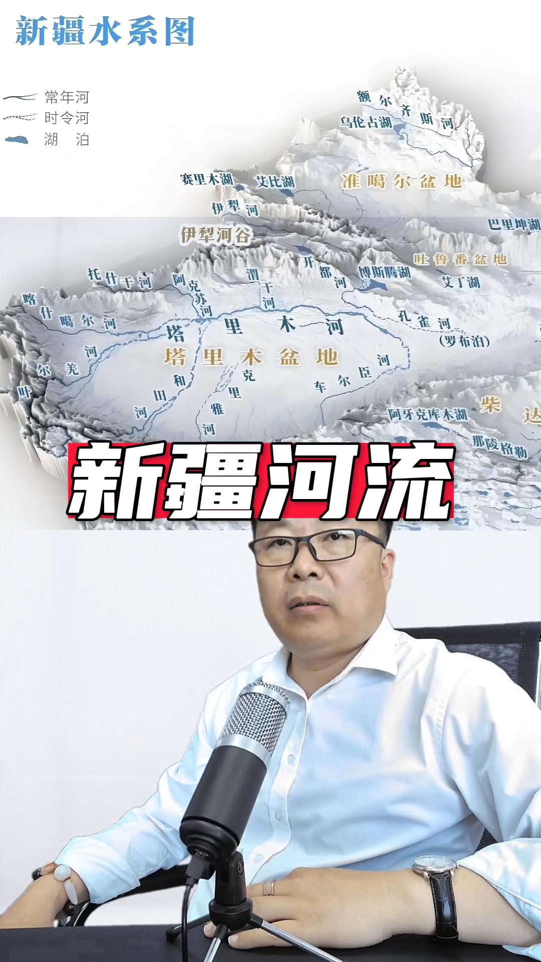 新疆三大河流:额尔齐斯河、伊犁河、塔里木河