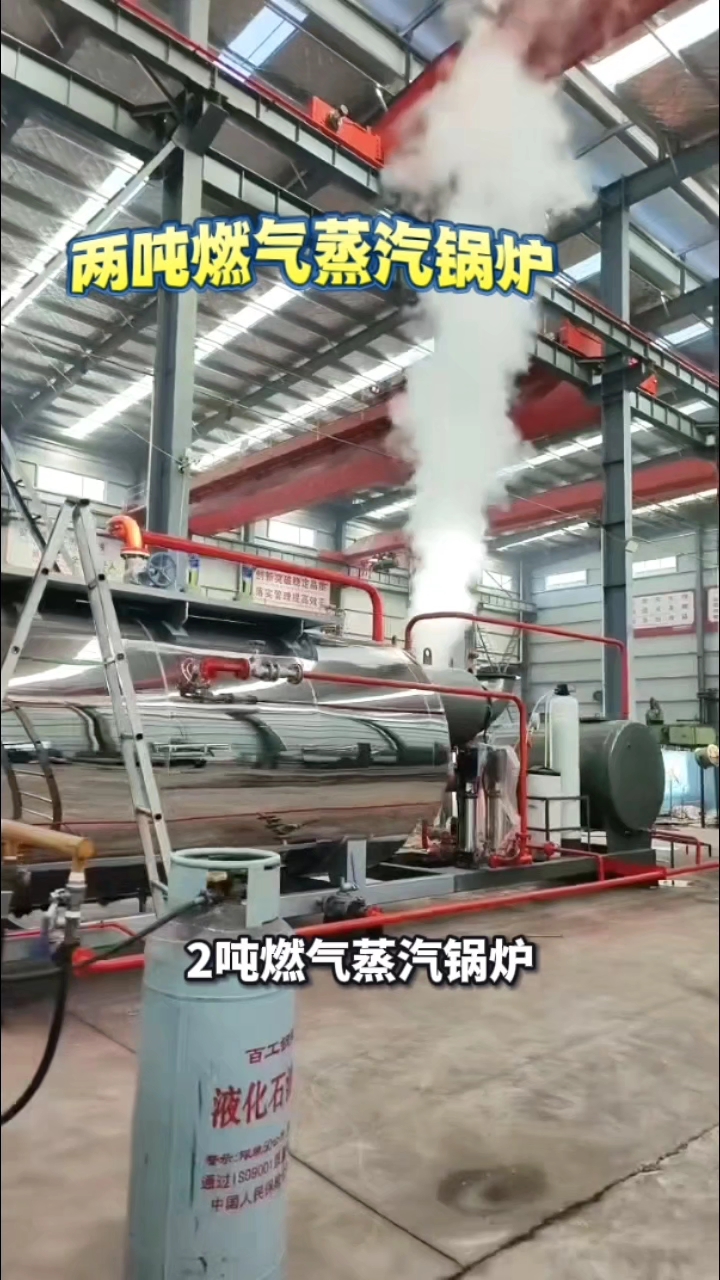 两吨燃气蒸汽锅炉