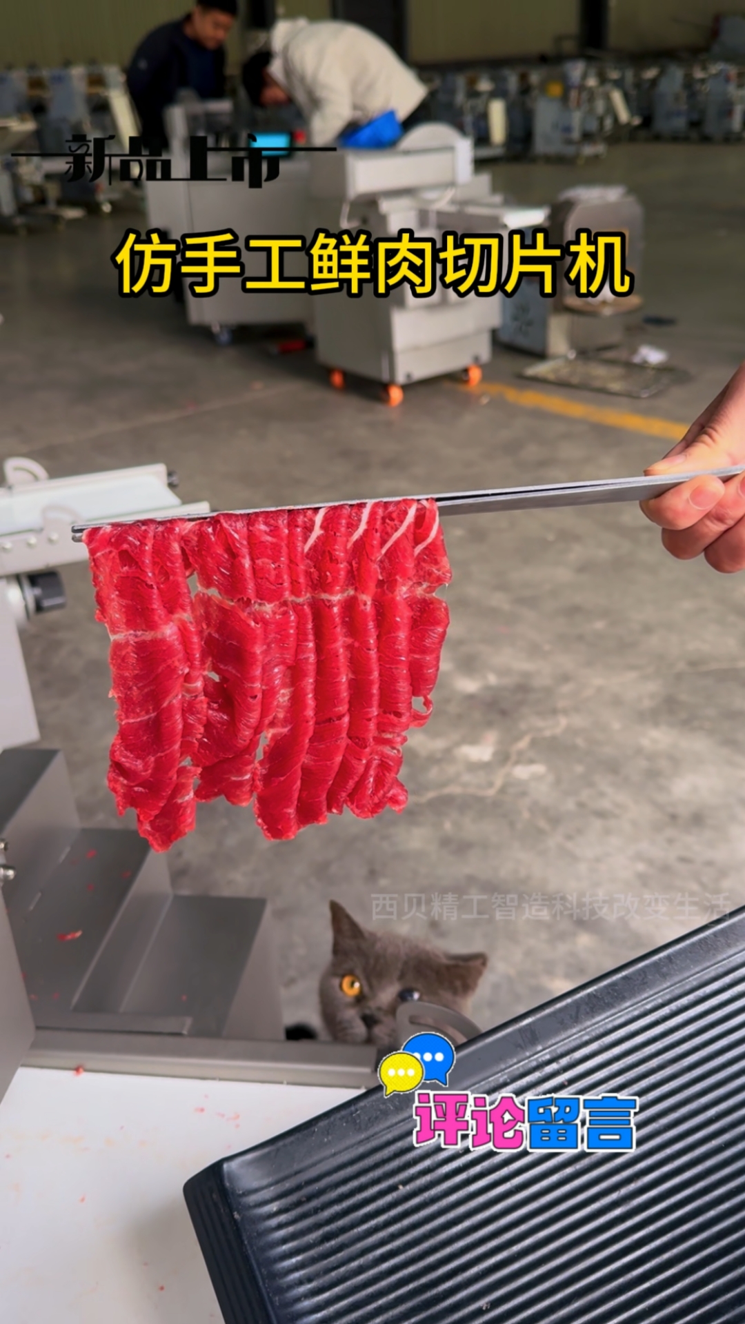 智能仿手工鲜肉切片机 #仿手工智能鲜肉切肉机 #鲜牛羊肉切片