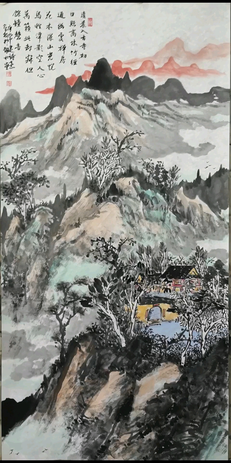 工笔画和写意画是中国画的两种不同表现形式