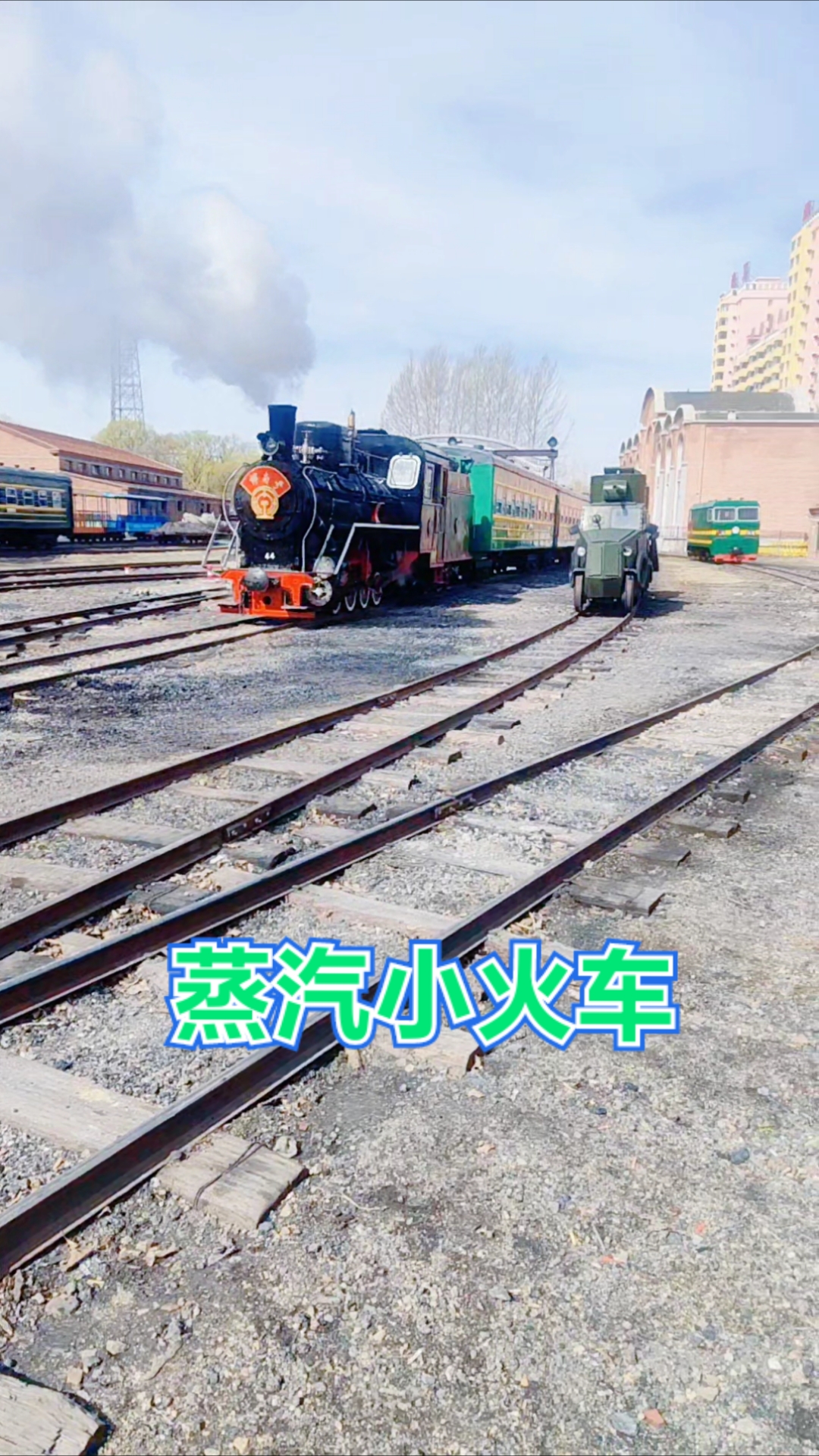 蒸汽小火车。
