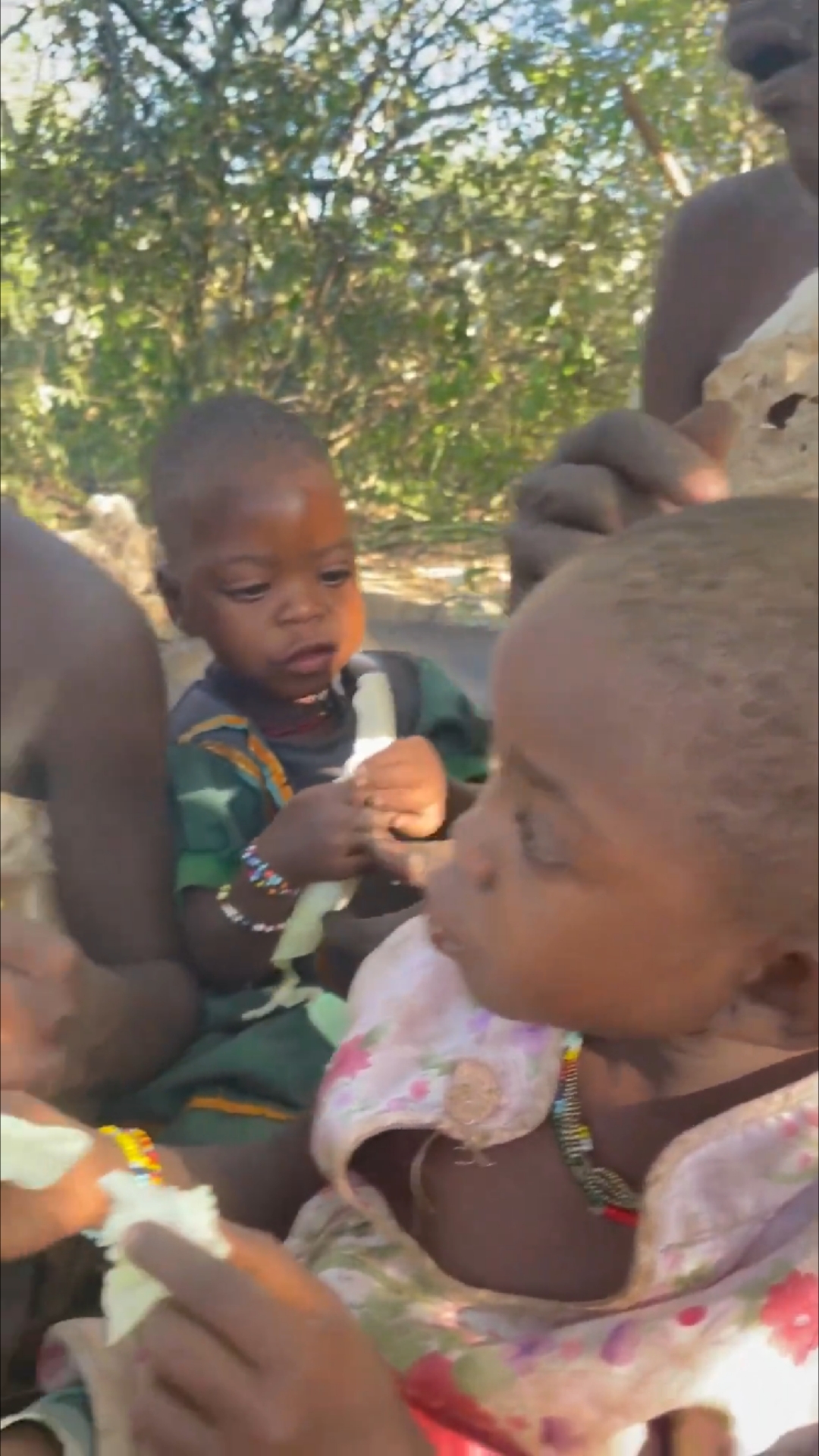 香甜可口的手撕包菜，清脆的咀嚼声在丛林里格外清晰