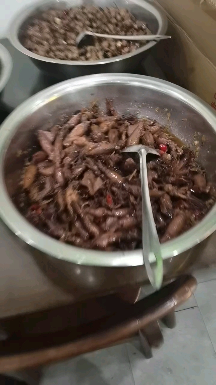 海兔带籽,香辣牛肉,目鱼嘴。