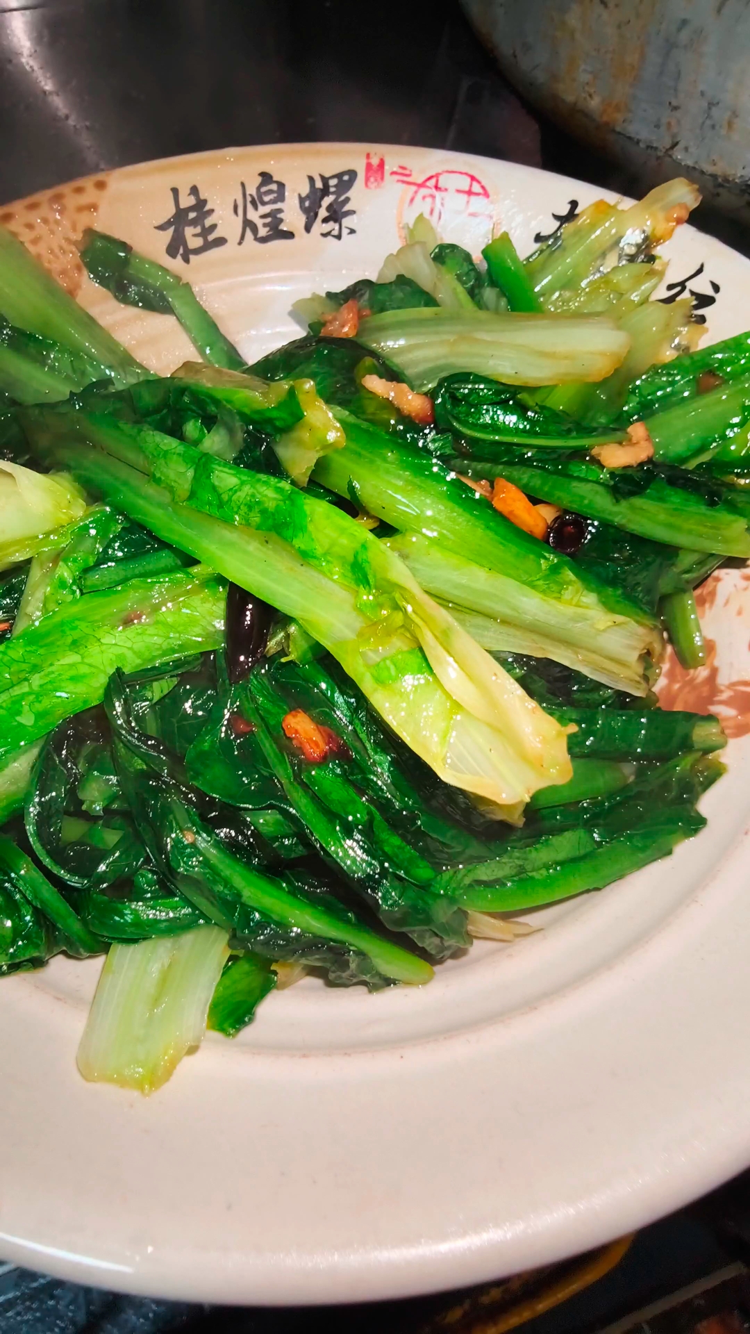 清炒油麦菜家常菜