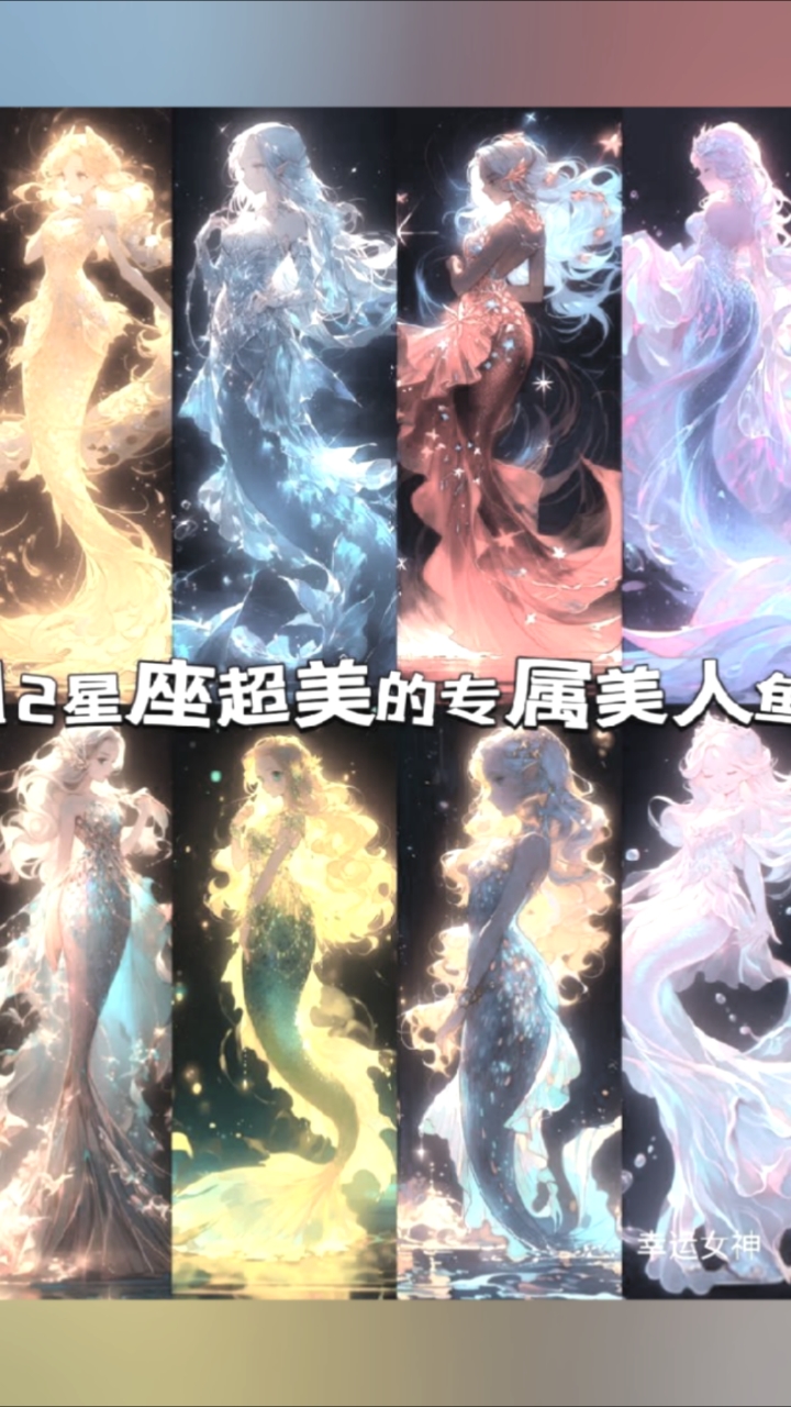 12星座超美的专属美人鱼(上)