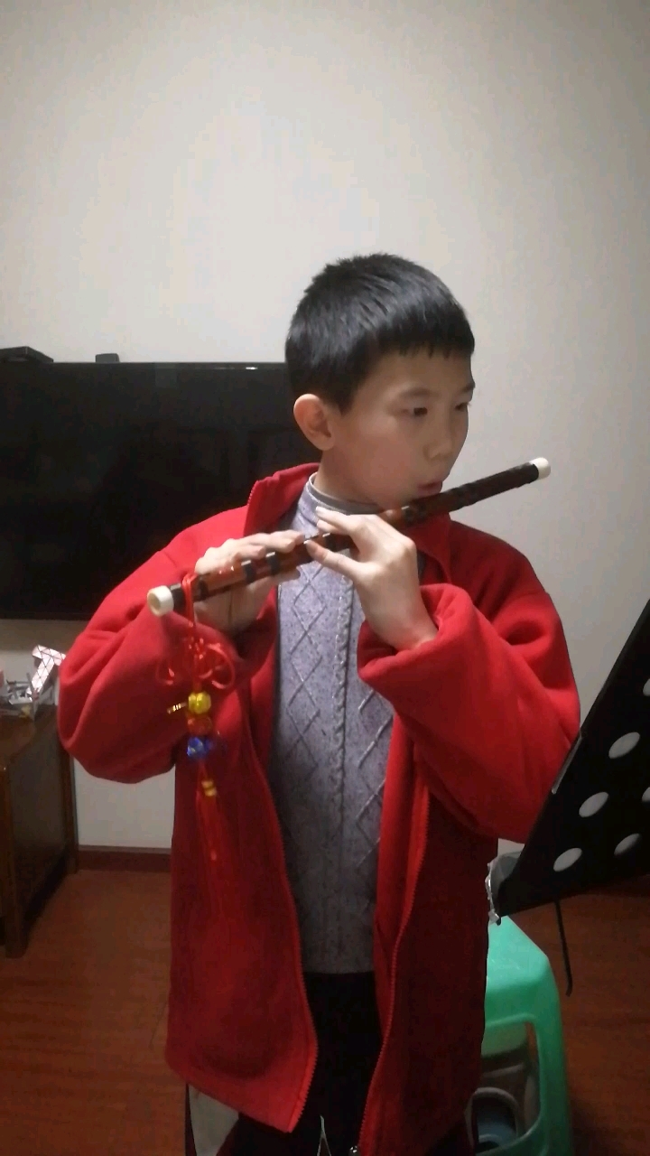 《卖菜》竹笛练习