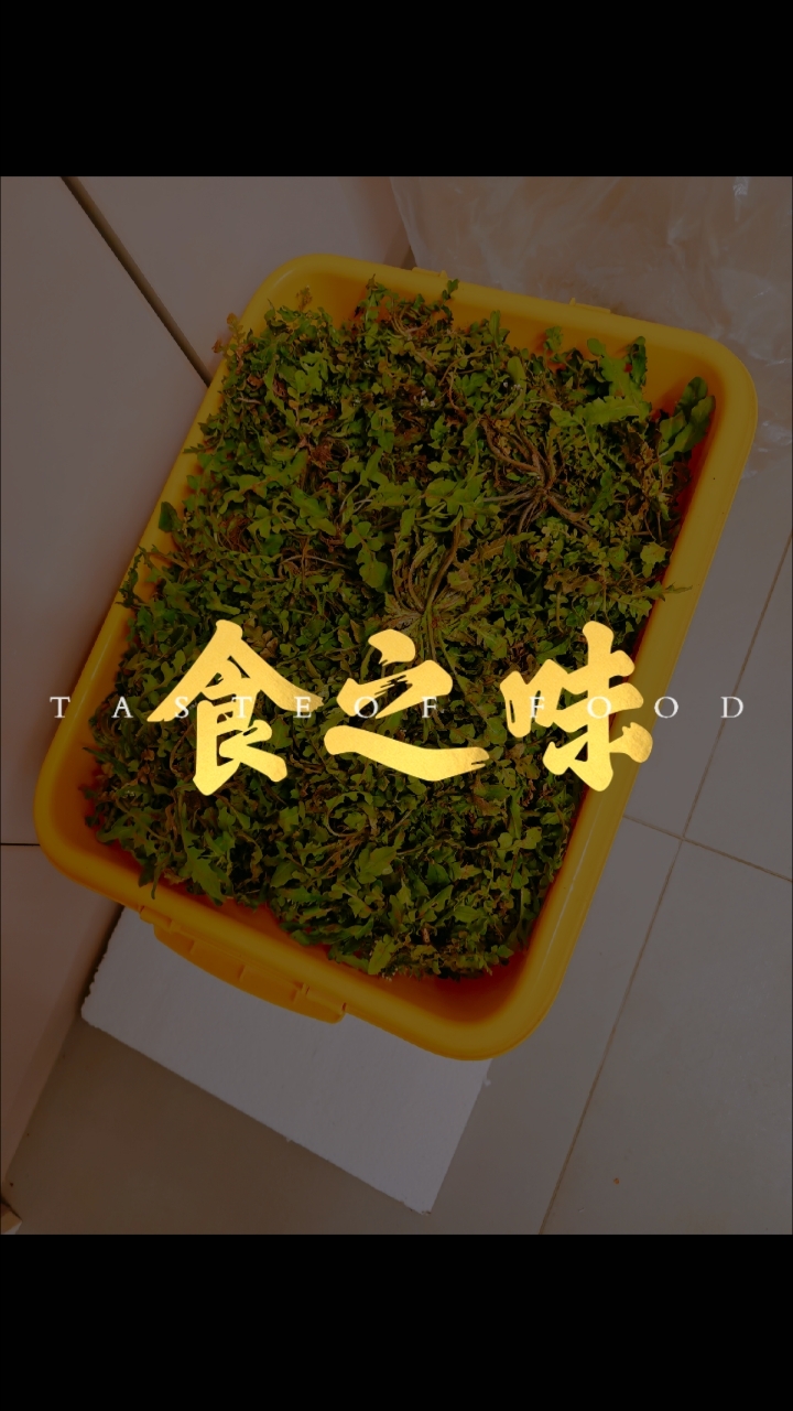 山东人春天的美味-荠菜#春日野菜香# #舌尖上的春天#