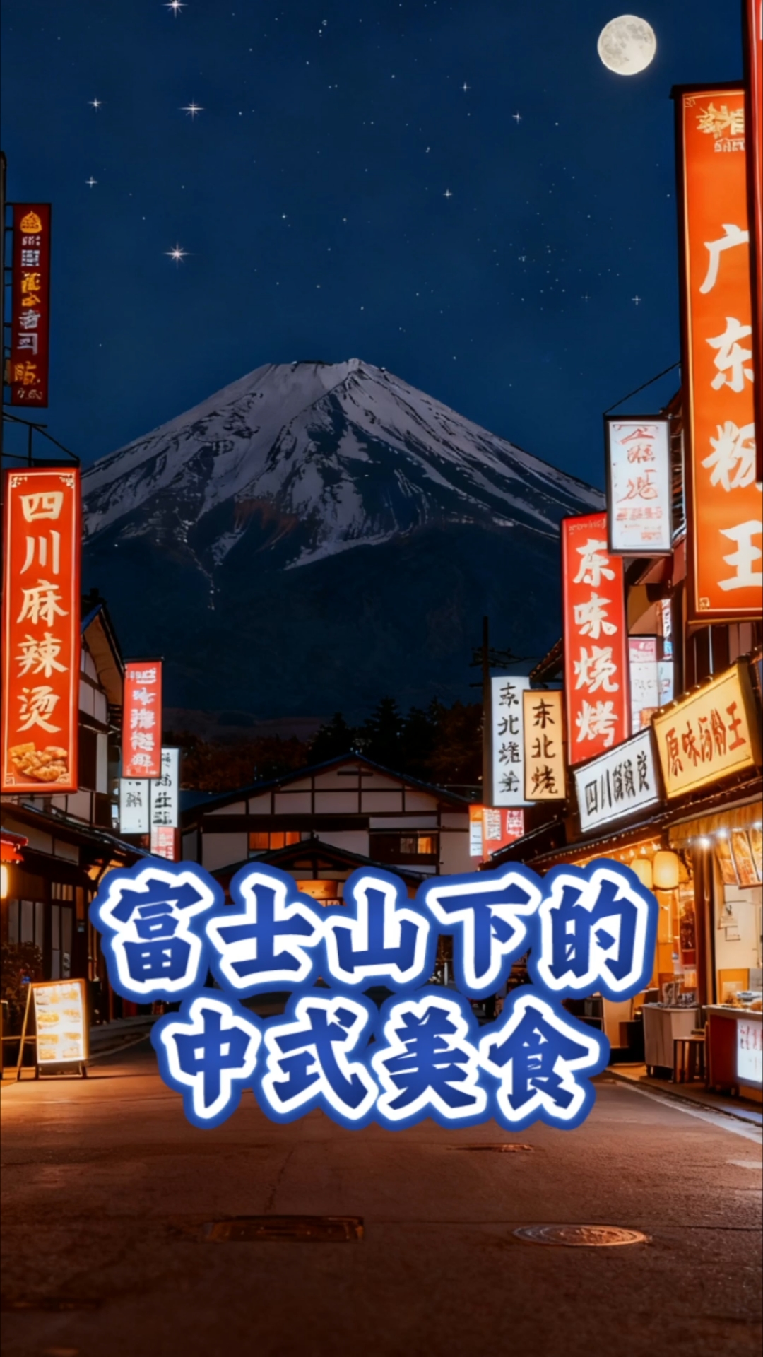 富士山下的中式美食#高市早苗 #日本 #勿忘国耻 #台湾 #
