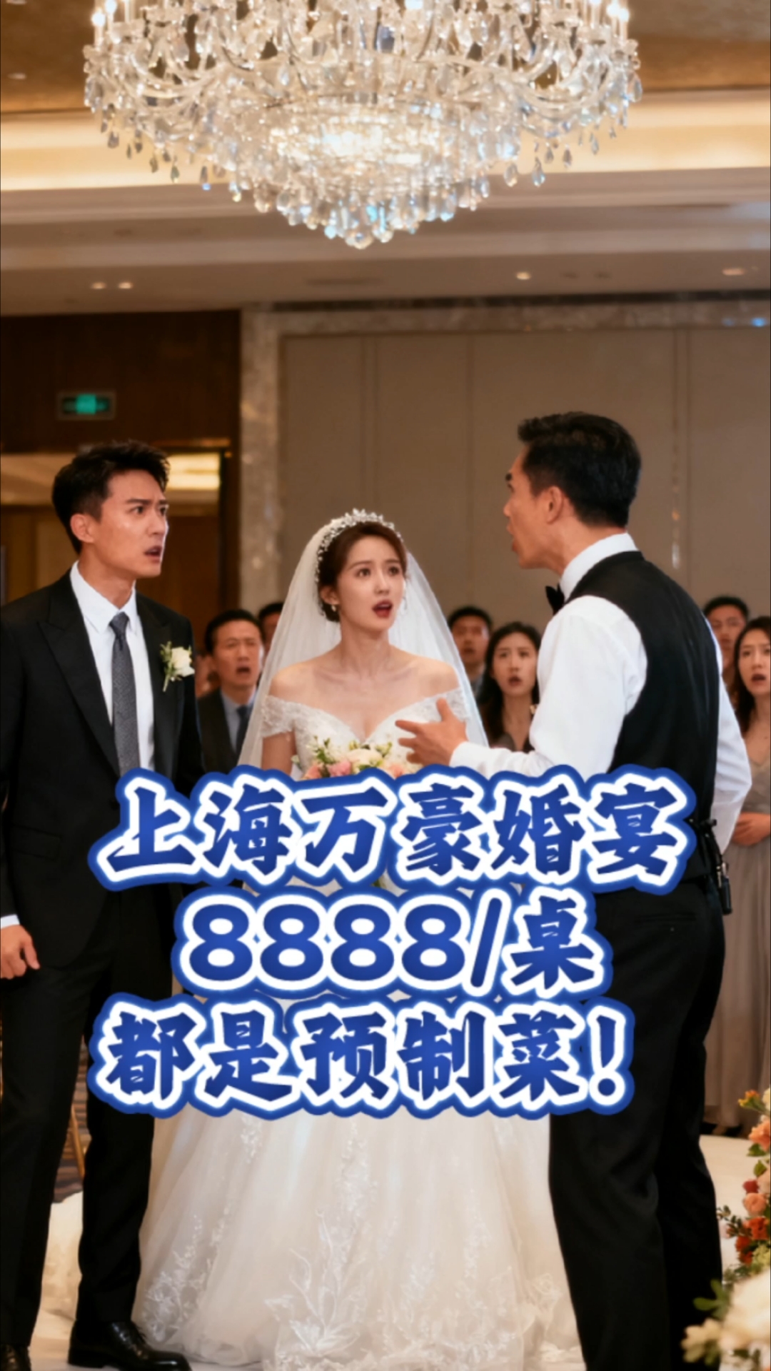 上海万豪婚宴预制菜事件#上海万豪婚宴预制菜事件 #预制菜 #
