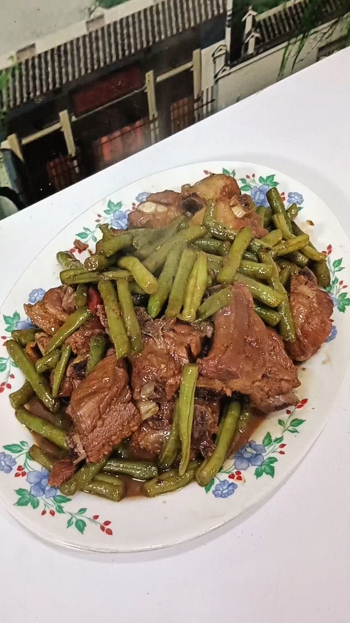 排骨炖豆角