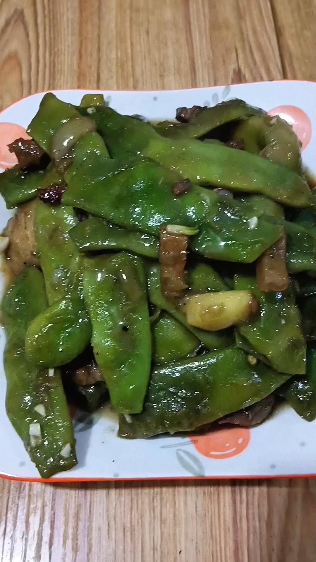 炖油豆角
