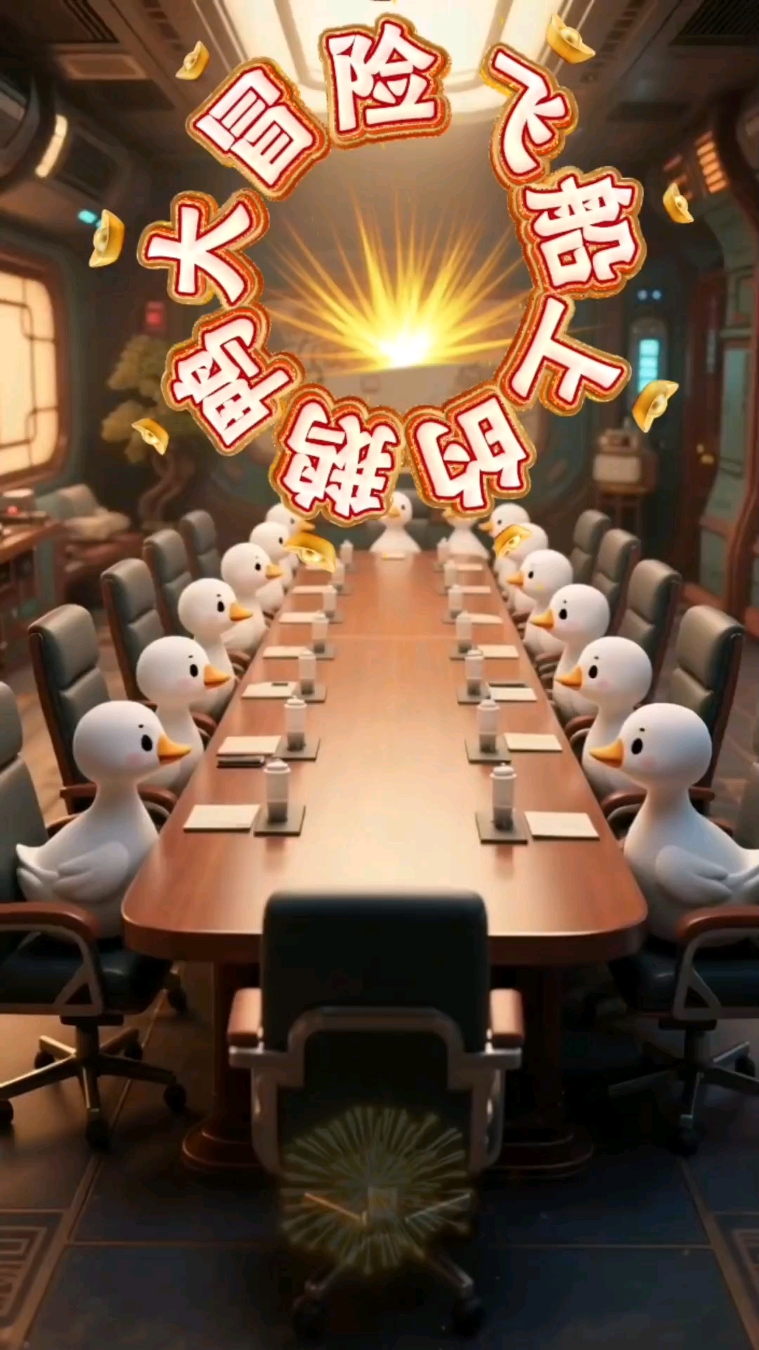 飞船上的鹅鸭大冒险#睡前故事#儿童动画#优质视频激励计划# #