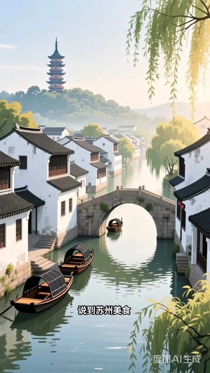 苏州美食地图:从松鹤楼到哑巴生煎,一口吃尽千年古城的时令鲜味#红油拌面绝了# 作品含A丨生